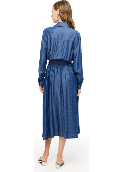 Indigo Lias Regular Fit Midi Boy Elbise modelleri