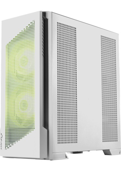 Msı Mpg Velox 300R Aırflow Pz Whıte Temperli Cam 2 x 120MM Argb 1xx 120 mm Fan E-Atx Gaming Bilgisayar Kasası