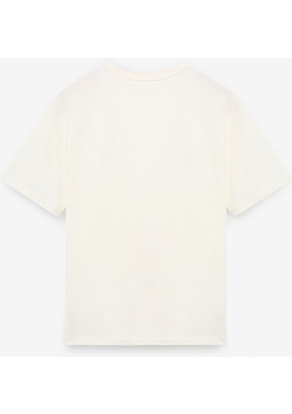 Catwalk Erkek %100 Pamuk Regular Fit Ekru T-Shirt modelleri