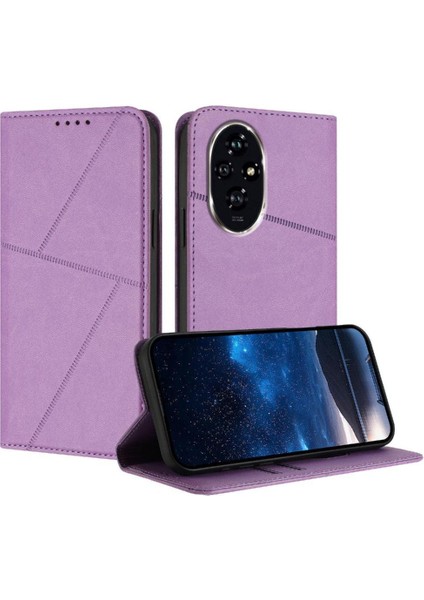 Honor 200 Anti-Parmak Izi Mat Doku Darbeye Dayanıklı Kapak Için Kılıf (Yurt Dışından)