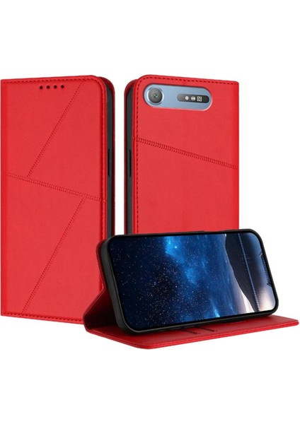 Kart Yuvaları ile Sony Xperia Xz1 Anti-Parmak Izi Mat Doku Için Kılıf (Yurt Dışından)