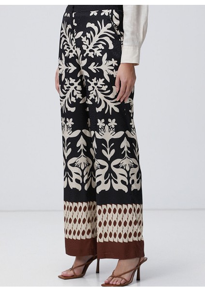 Siyah Kadın Regular Fit Pantolon 1094986