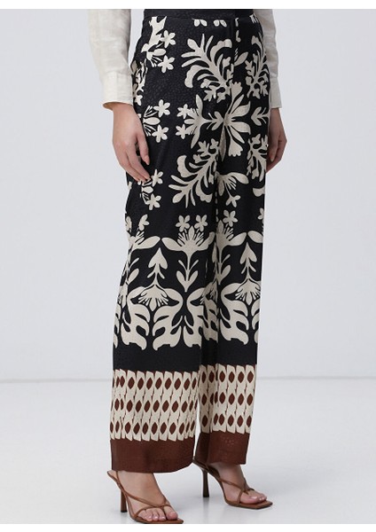 Siyah Kadın Regular Fit Pantolon 1094986