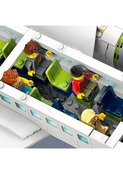 City Yolcu Uçağı 60367 - Yaş ve Üzeri Çocuklar ve Uçak Meraklıları Için Yaratıcı Oyuncak Yapım Seti (930 Parça) modelleri