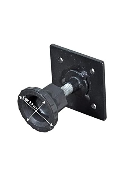 Ünite Kitaplık Dolap Ayarlanabilir Ayak Ayarlı Mobilya Ayağı Boy Maksimum 6 cm Minimum 5 cm