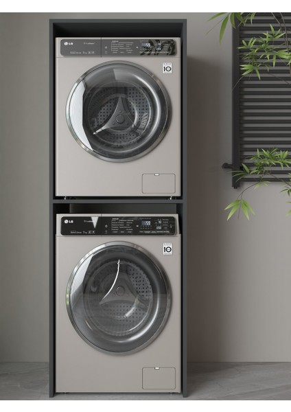 Banyo Dolabı Çamaşır ve Kurutma Makinesi Dolabı