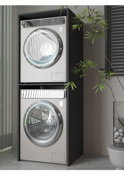 Banyo Dolabı Çamaşır ve Kurutma Makinesi Dolabı