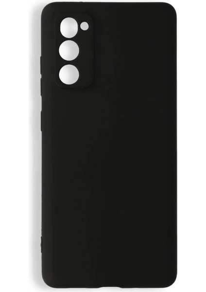 Samsung Galaxy S20 Fe Kılıf Nano Içi Kadife Silikon - Siyah Glstd