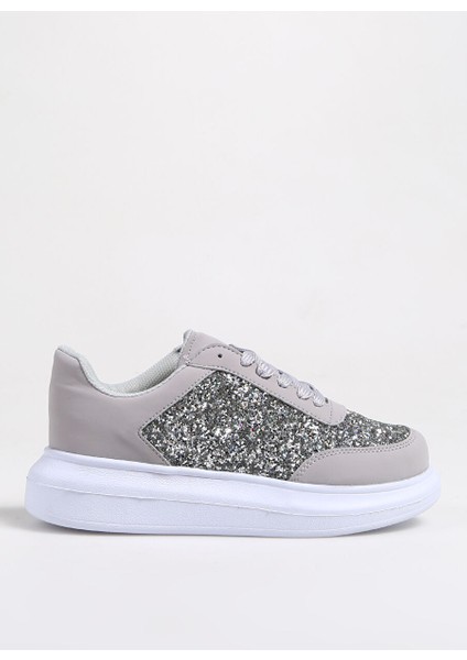 Gri-Gümüş Kadın Sneaker Starly