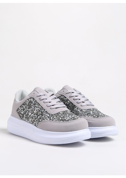 Gri-Gümüş Kadın Sneaker Starly