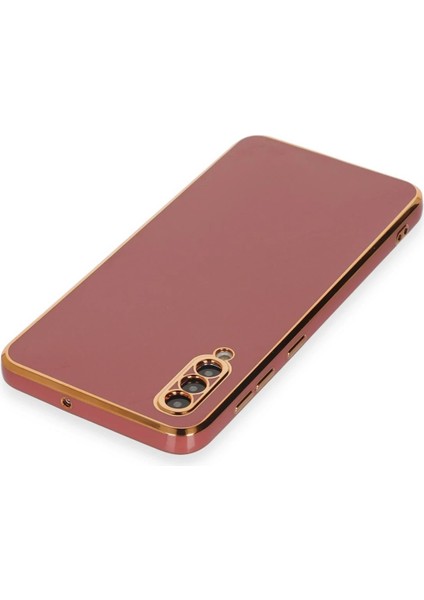 Samsung Galaxy A50 Kılıf Volet Silikon - Kırmızı Glstd fırsatları