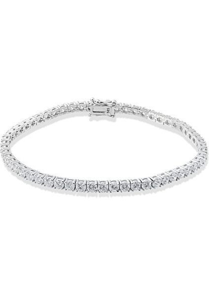 5,0 Ct Su Yolu Pırlanta Bileklik