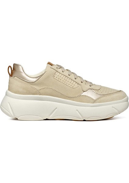 Bej Kadın Deri Sneaker D Nebula 2.0 x B