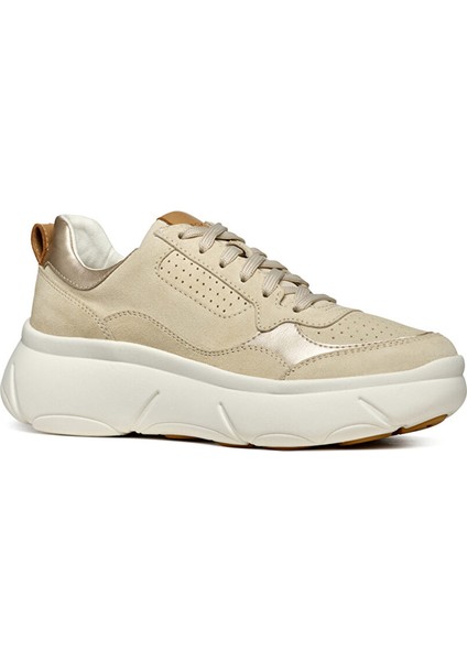 Bej Kadın Deri Sneaker D Nebula 2.0 x B