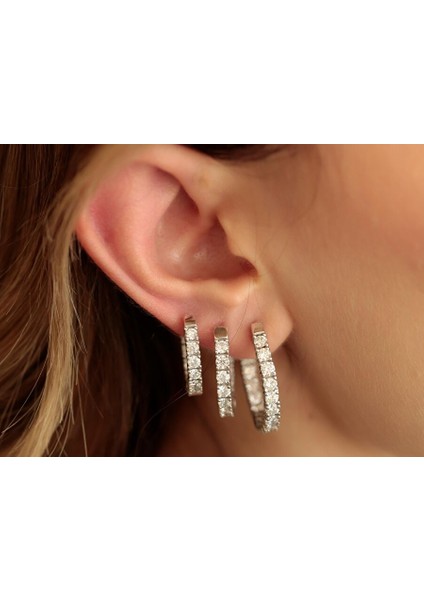 Luxury Collection 3 Ct Tamtur Küpe