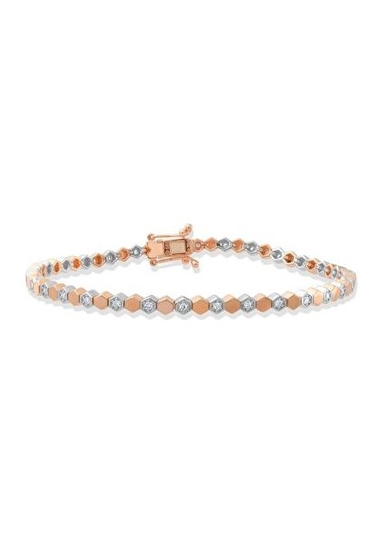 0,39 Ct Anka Pırlanta Bileklik