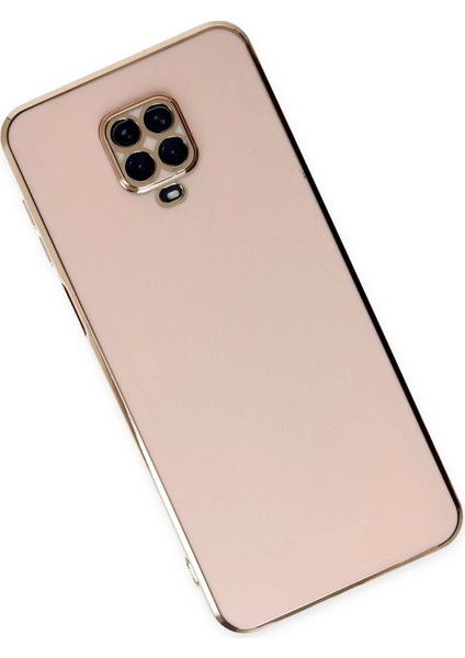 Xiaomi Redmi Note 9 Pro Kılıf Volet Silikon - Pembe Glstd