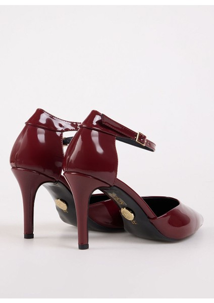 Bordo Kadın Stiletto Alastar modelleri