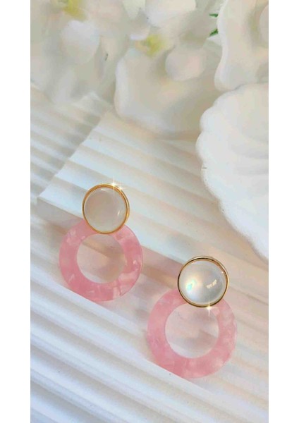 Çelik Mineli Renkli Halka Küpe fiyatları