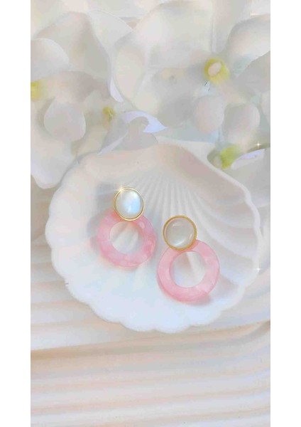 Çelik Mineli Renkli Halka Küpe fırsatları