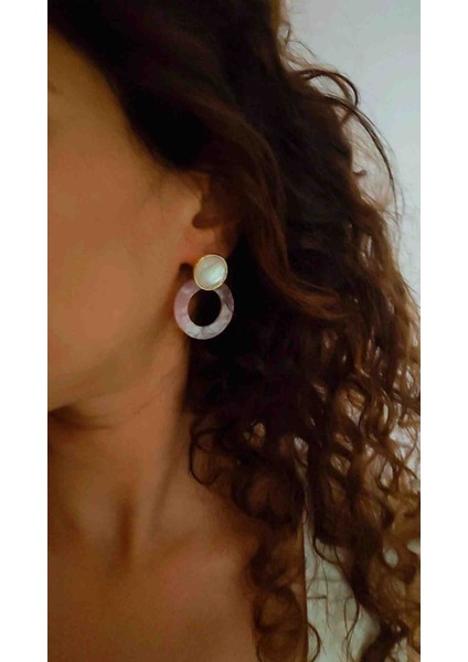 Çelik Mineli Renkli Halka Küpe indirimleri