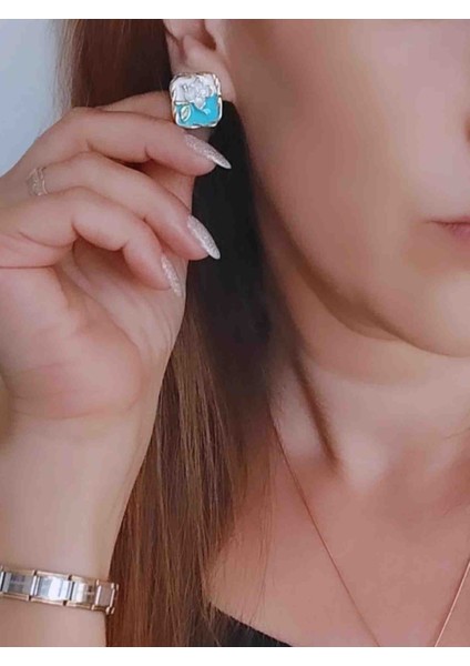 Çelik Mineli Bohem Tarzı Küpe Yeni Sezon Trend Modeller Yaz Trendleri fırsatları