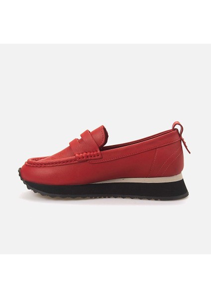 Taba Kadın Deri Loafer 242RGK884 117