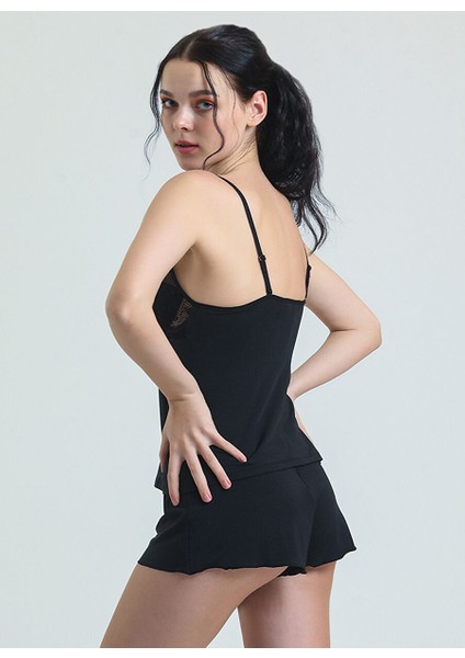 Siyah Kadın Babydoll 17378 fiyatları