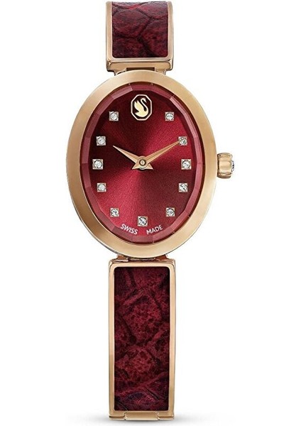 5675998 Swarovski Kol Saati Crystal Rock Oval:mb Red/red/pro