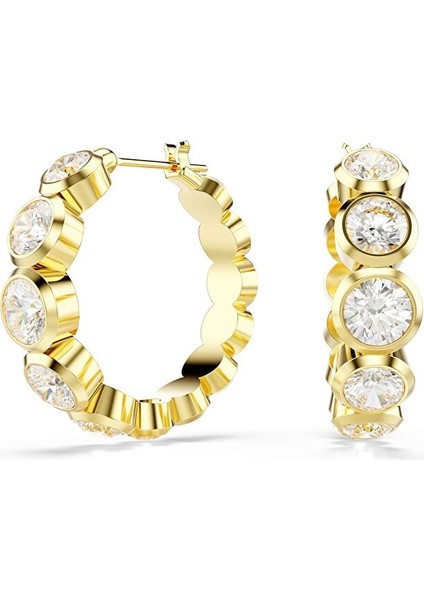 5711483 Swarovski Küpe Imber:pe Mn Hoop Whıte/gos