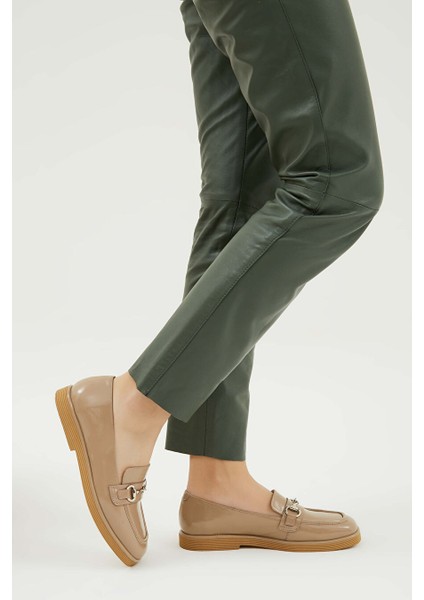 Vizon Kadın Rugan Loafer 33 4008 Y Bn Ayk Y23