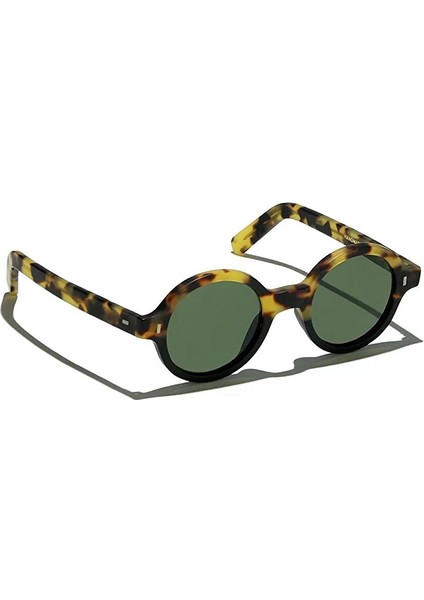 Reunıon Bold Black Havana Tartarugato Matt 23B Green G15 (Base 2) 46' 4173