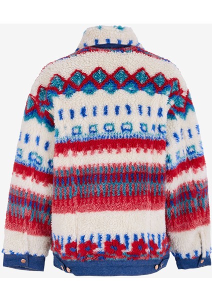 Çok Renkli Kadın Gömlek Relaxed Mont W41R0780623 Fun Floral Dış Giyim fiyatları
