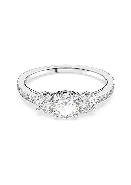 5655713 Swarovski Yüzük Re Attract Trilogy:ring Cocr Cry/rhs 55
