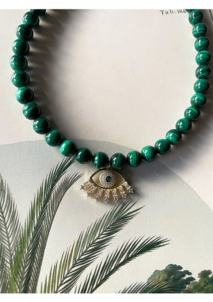 Malahit Eye Necklace fiyatları