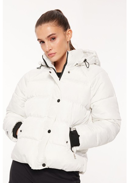 Beyaz Kadın Mont MONT10008BEYAZ