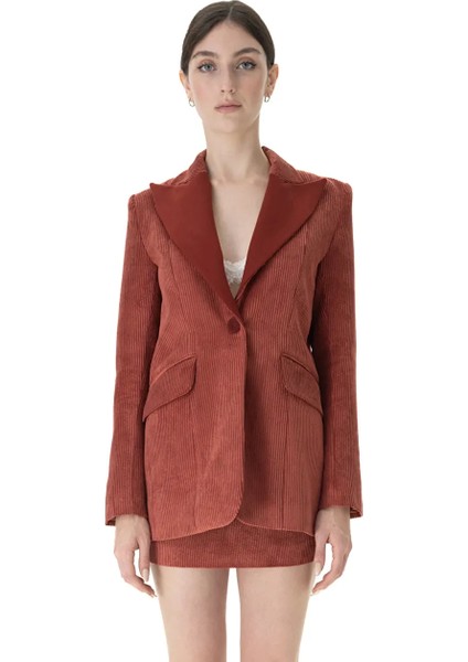 Velvet Kiremit Blazer Ceket fiyatları