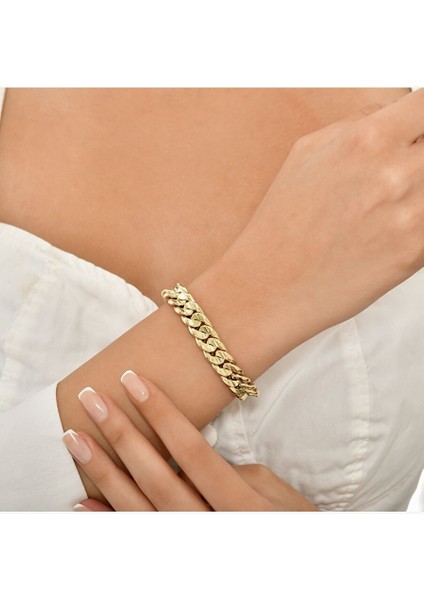Altın Zincir Bileklik - 14K - 12.40GR fırsatları