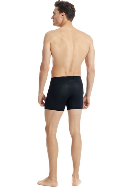 9313 ERKEK SİLVER SİYAH BOXER
