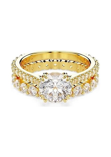 5693510 Swarovski Yüzük Stılla:rıng Double Whı/gos 58