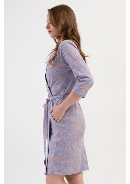 Kadın Kapri Kol Mavi Sabahlık C3T2N3O804 fiyatları