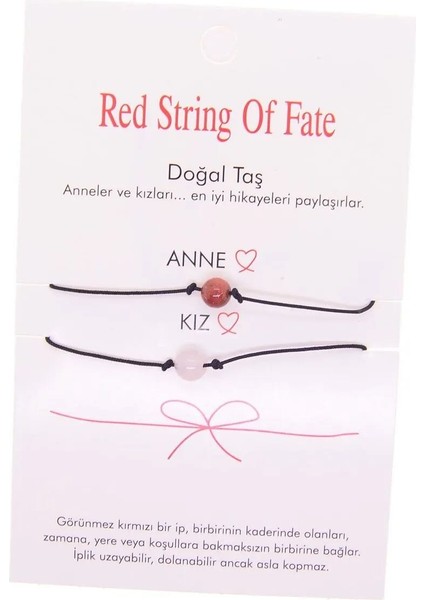 Anne Kız Arkadaş Şans Bilekliği