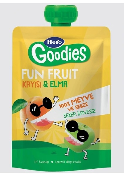 Nessiworld Hero Goodies Kayısı Elma Havuç 100 gr