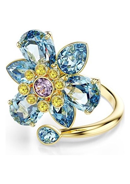 5709031 Swarovski Yüzük Idyllıa:rıng Blue Mul/gos 55