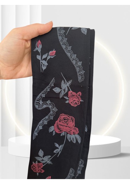 Grisi Alya Çiçek ve Dantel Desenli 40 Den Baskılı Vintage Külotlu Çorap (Made In Italy) modelleri