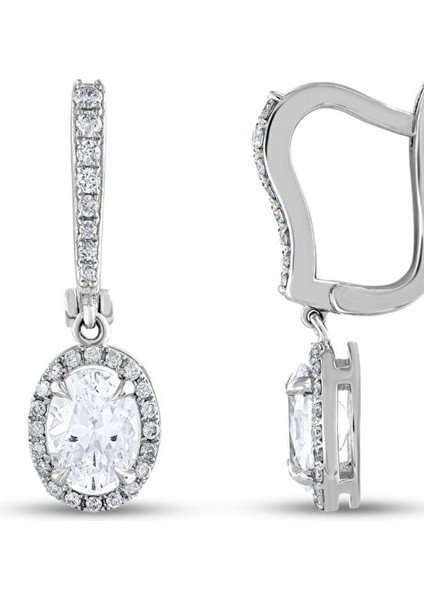 0.31 Karat Topaz Taşlı Pırlanta Küpe fırsatları
