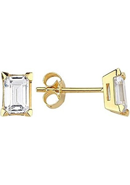 Tektaş Altın Küpe - 14K - 1.29GR