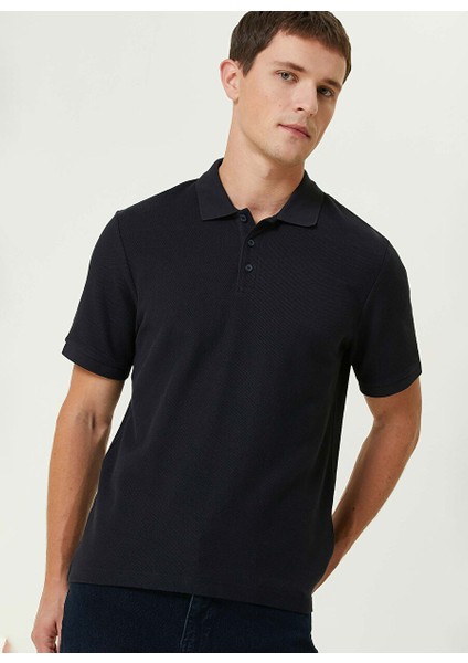 Lacivert Erkek Slim Fit Çizgili Polo T-Shirt 1091957 fiyatları