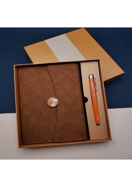 Kutulu Defter Kalem Set