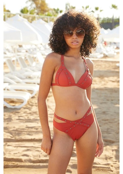 B1536 Kaplı Üçgen Bikini